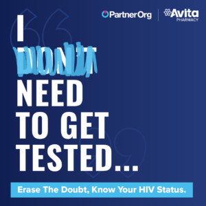 Erase the doubt, know your HIV status.