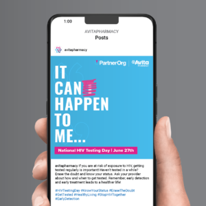 Erase the doubt social post on phone