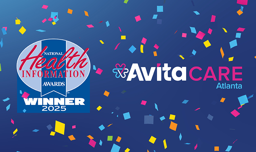 AvitaCare Atlanta wins Gold Award at National Health Information Awards
