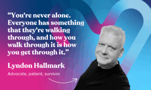 Lyndon Hallmark, Avita Patient living his best life with HIV